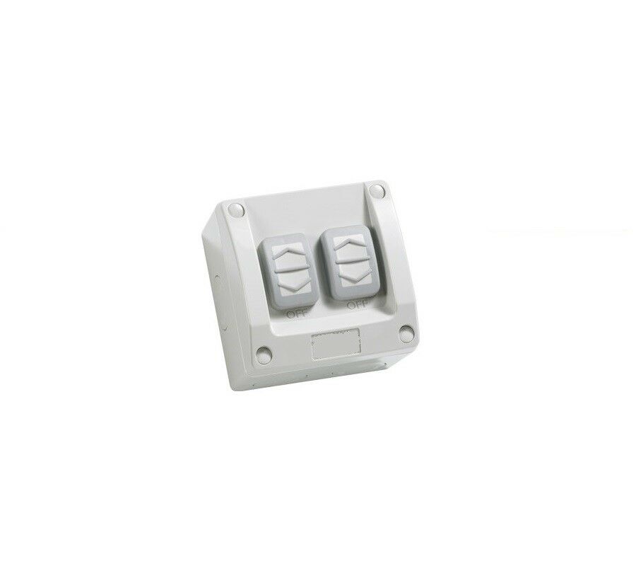 3A AU Double Weatherproof Light Switch