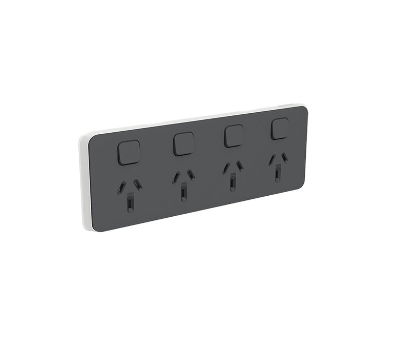 CLIPSAL Iconic Switch Series Anthracite Skin Only