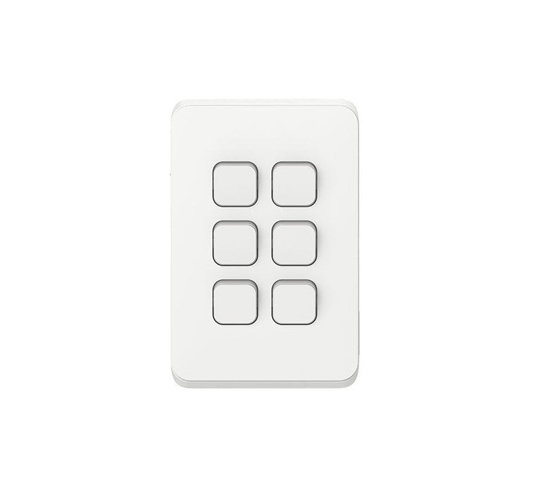 CLIPSAL Iconic Switch Series White