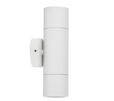 3A Cylinder Up & Down Wall Light White