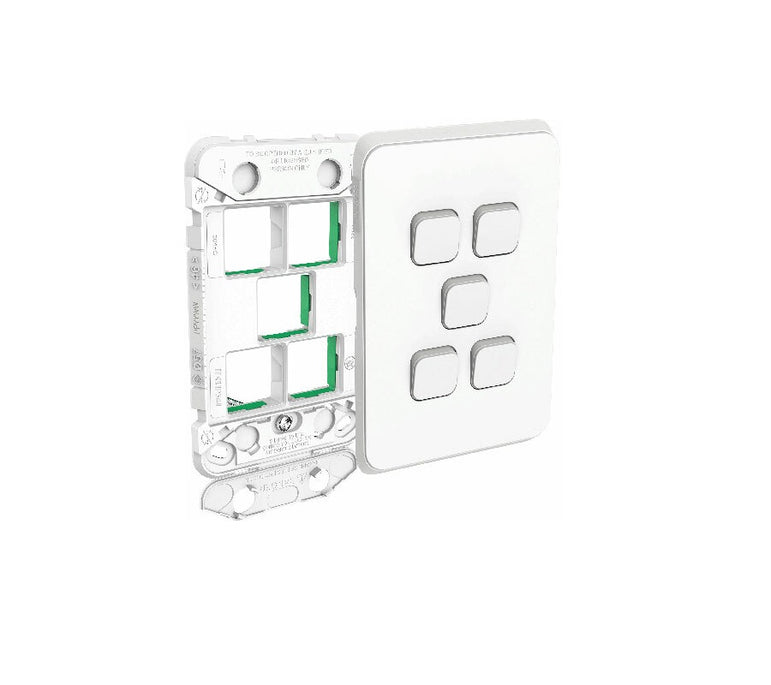 CLIPSAL Iconic Switch Series White