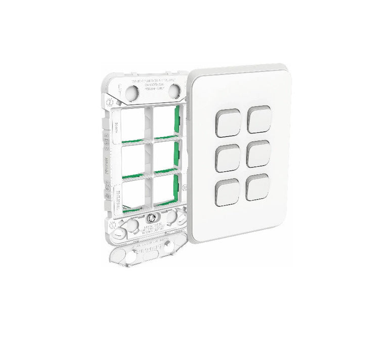 CLIPSAL Iconic Switch Series White