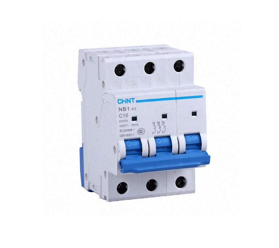 CHINT 3 Pole Circuit Breaker 6kA