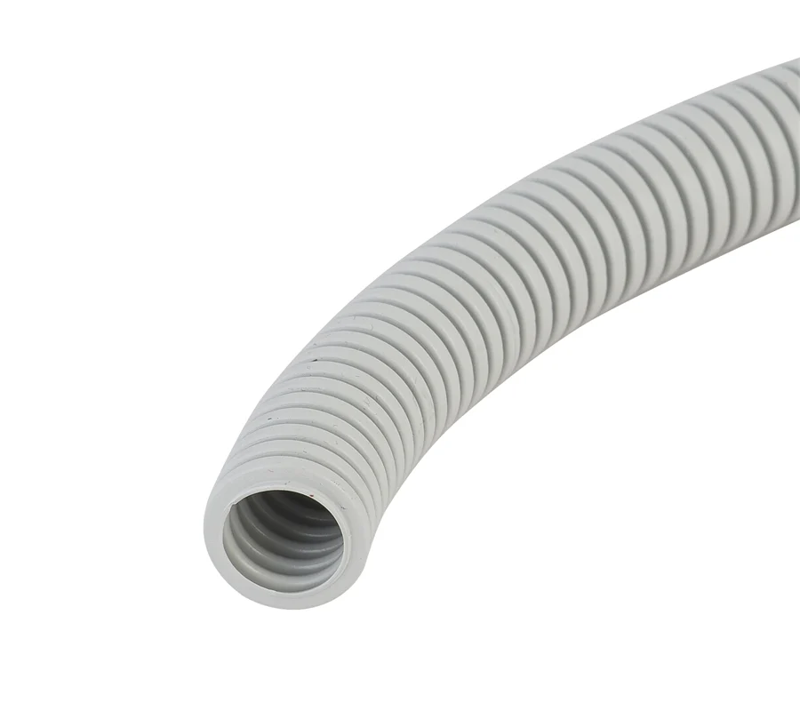 Grey Medium Duty Corrugated Conduit 25mm