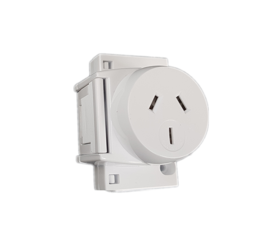 Dexton Quick Connect Socket Plug Base 10 Amp