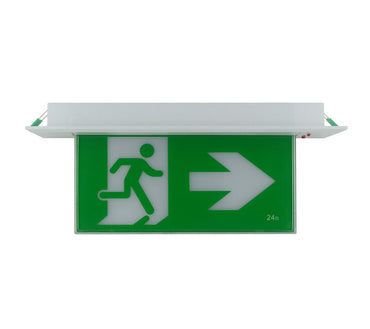 Tradelike JADE 3W LED Recessed Emergency Exit Sign