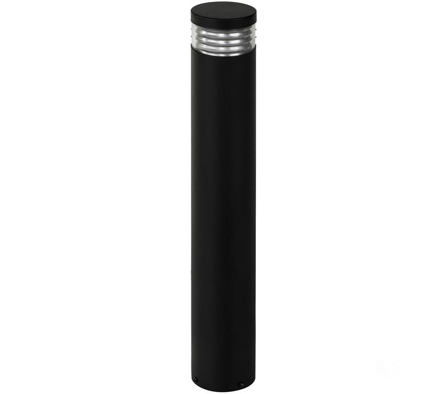 Havit Maxi Louvred LED Bollard Light 600mm Black Stainless Steel