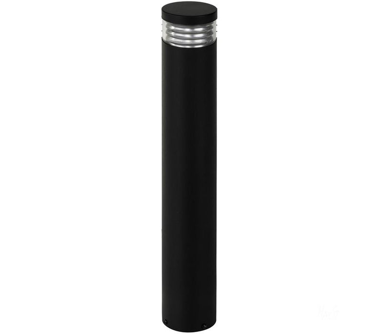 Havit Maxi Louvred LED Bollard Light 600mm Black Stainless Steel