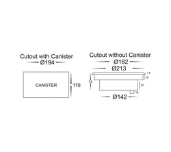 Havit Klip 316 Stainless Steel 20W LED Inground Light