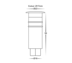 Havit Kett 316 Stainless Steel LED Deck Lights