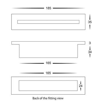 Havit Slot Rectangle Recessed LED Step Light