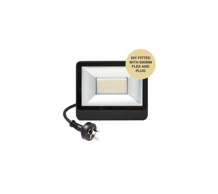 Martec 10W LED Security Flood light CCT