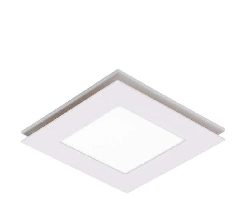 Martec Flow Square Bathroom Exhaust Fan & Light