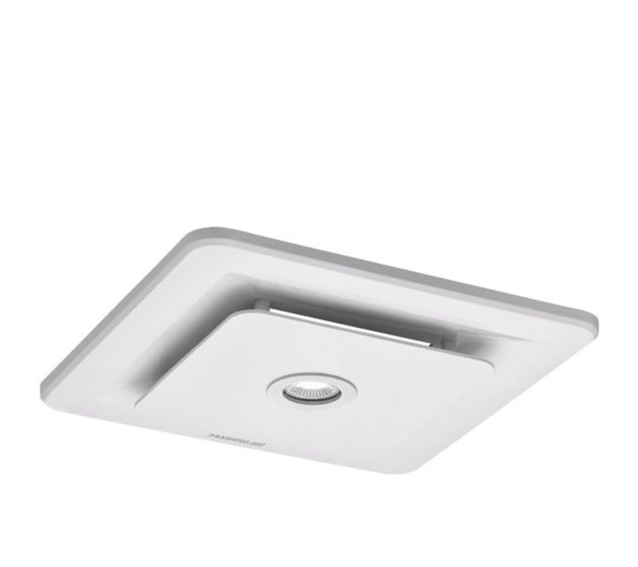 Martec Tetra Square Bathroom Exhaust Fan & Light