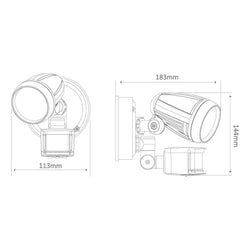 PHL 15W Single Sensored Spolight CCT