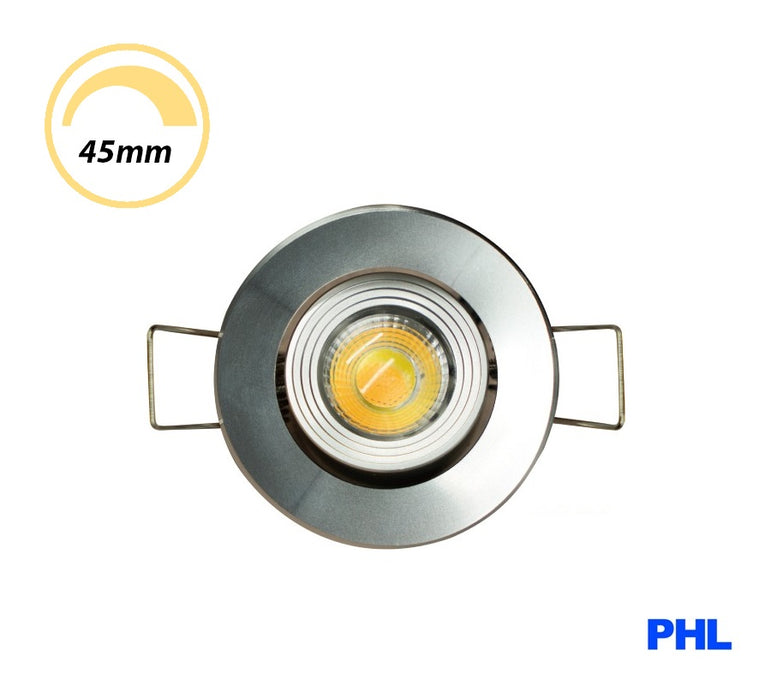 PHL 3W LED Gimble Cabinet Downlight CCT Chrome