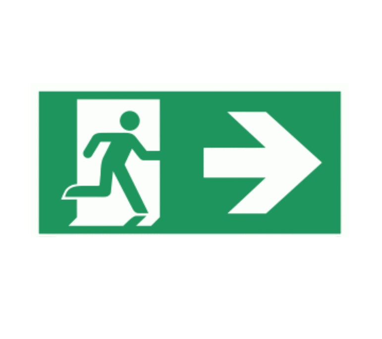 Crown B360 3W LED Emergency Exit Sign