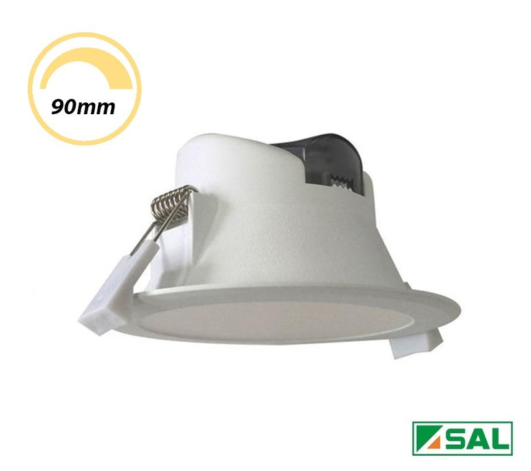 SAL 9W LED Dimmable Downlight Flush White CCT S9065TC