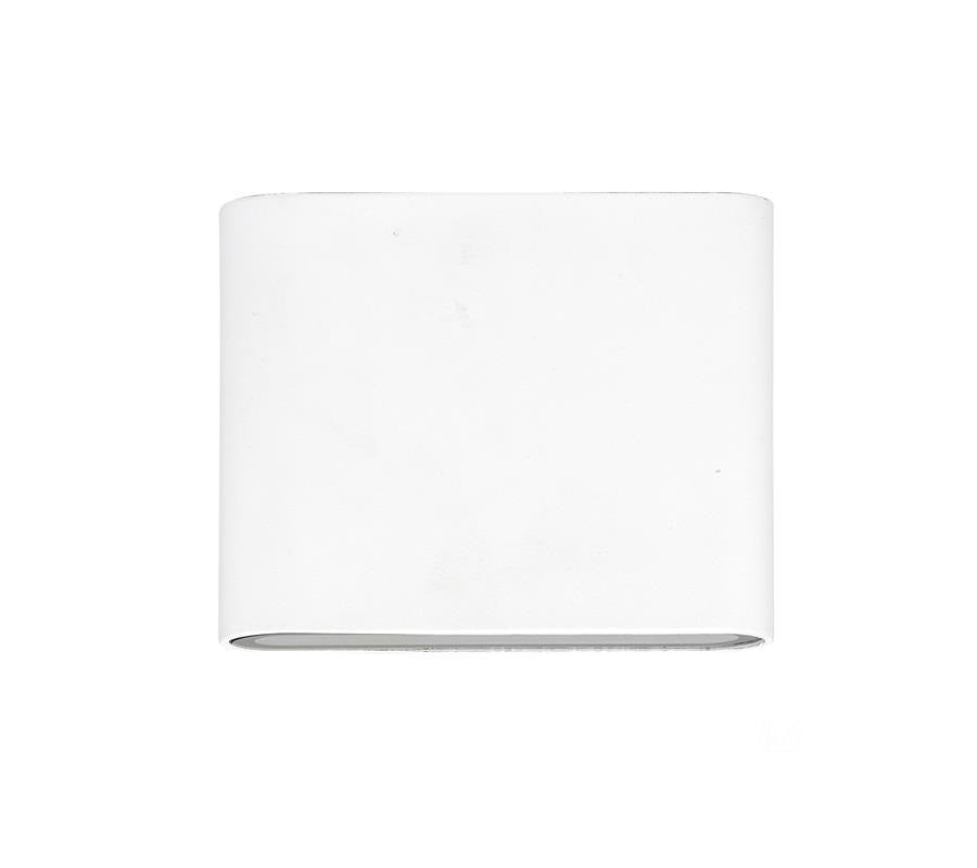 3A Small Slim Up & Down Wall Light White