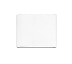 3A Small Slim Up & Down Wall Light White