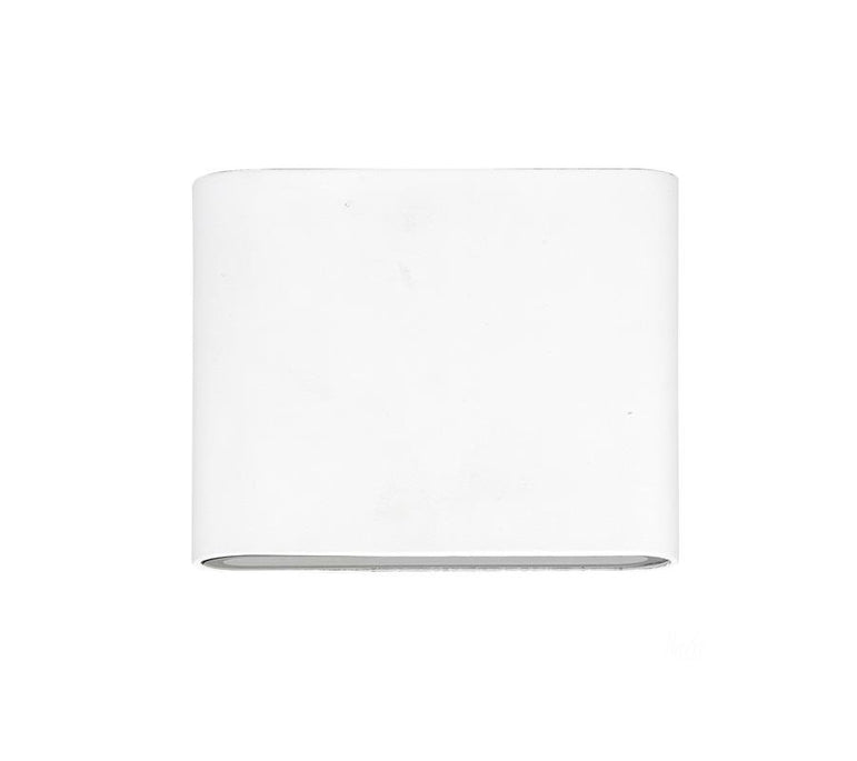 3A Small Slim Up & Down Wall Light White