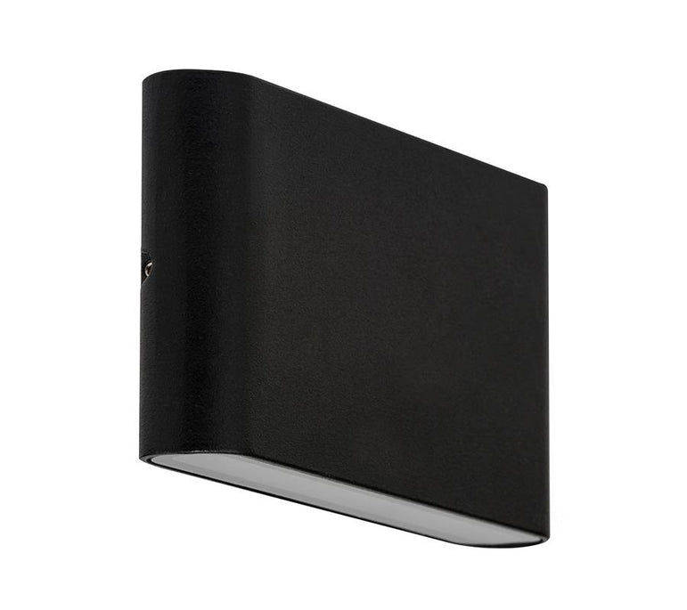 3A Large Slim Up & Down Wall Light Black