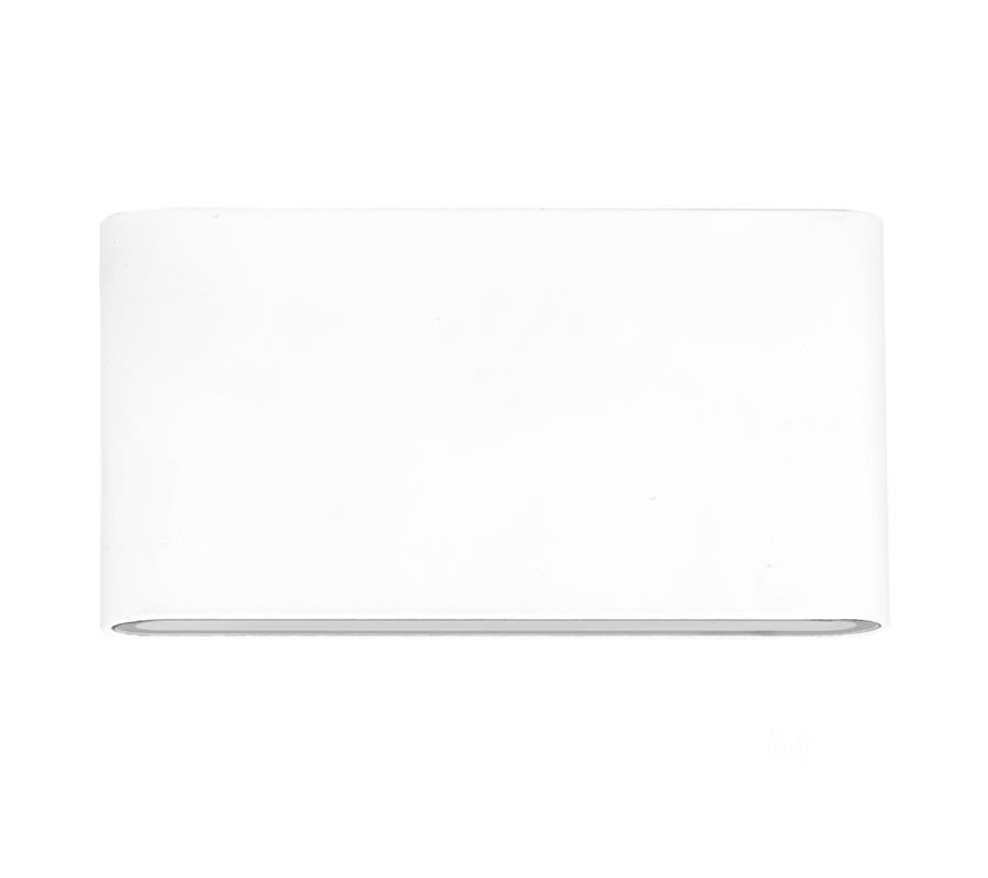 3A Large Slim Up & Down Wall Light White