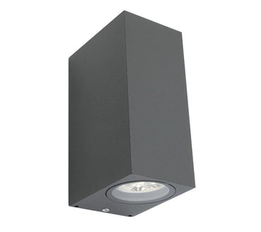 3A Oblong Up & Down Wall Light Black